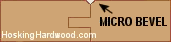 Micro-Beveled Edge