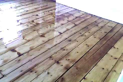 Hardwood floor project