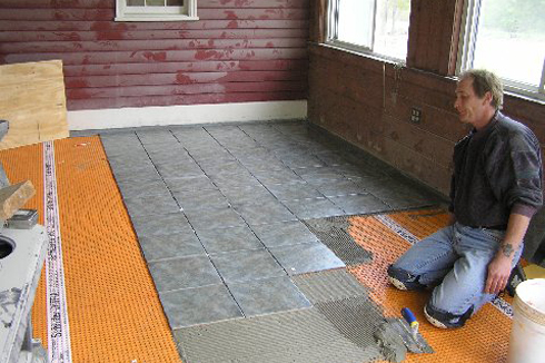 Hardwood floor project
