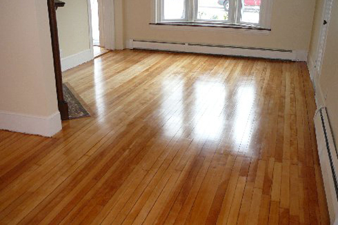 Hardwood floor project