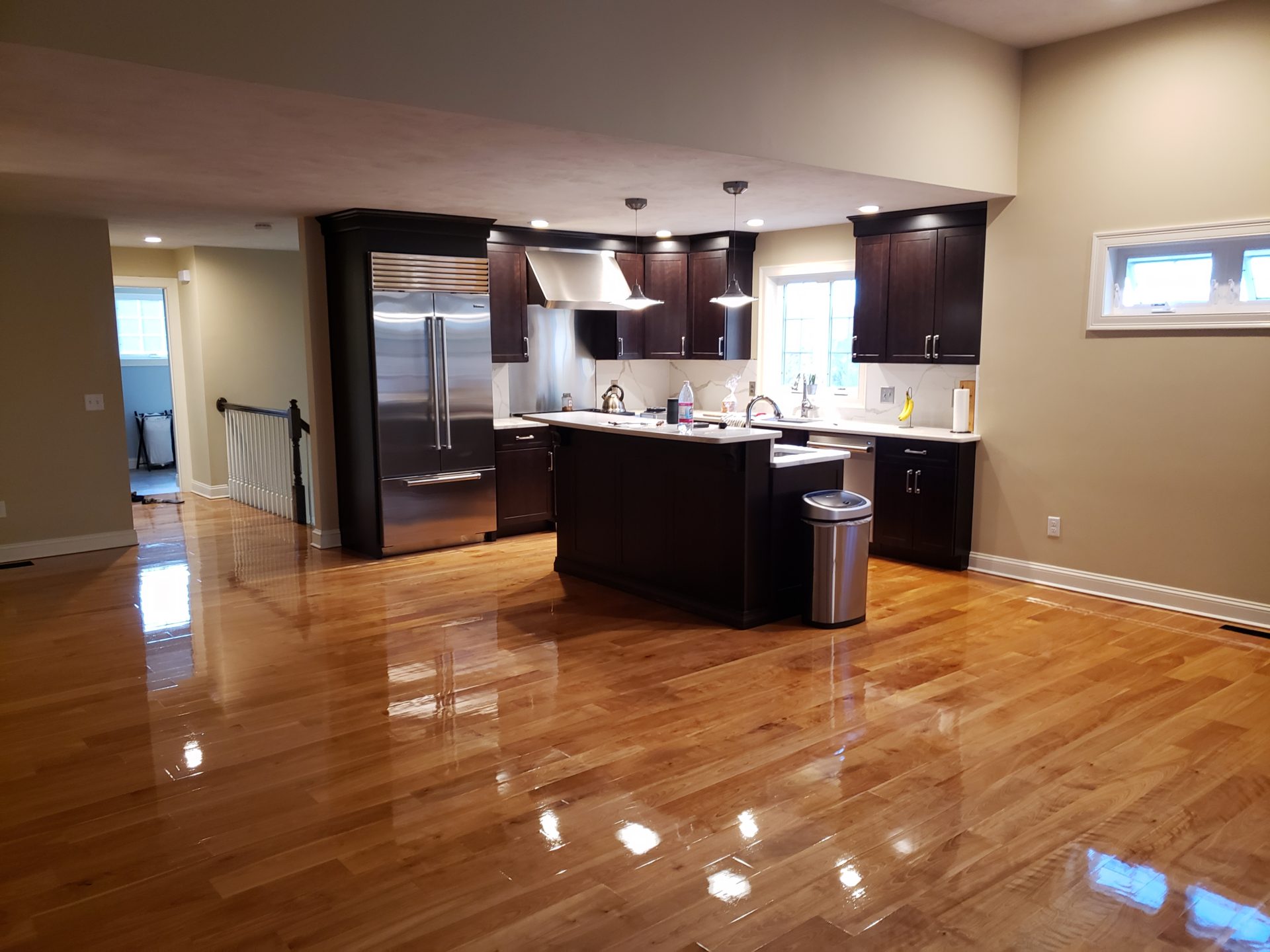 Hardwood floor project
